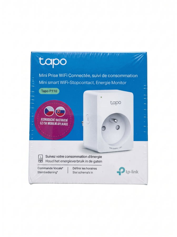 Tapo P110 Chytrá Wi-Fi zásuvka s měřením spotřeby energie
